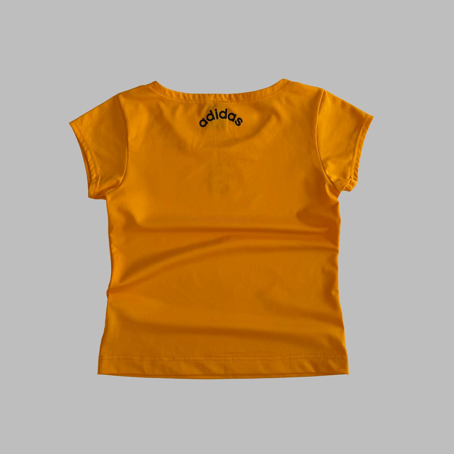 Y2K Adidas Three Stripe Activewear Top - M/L