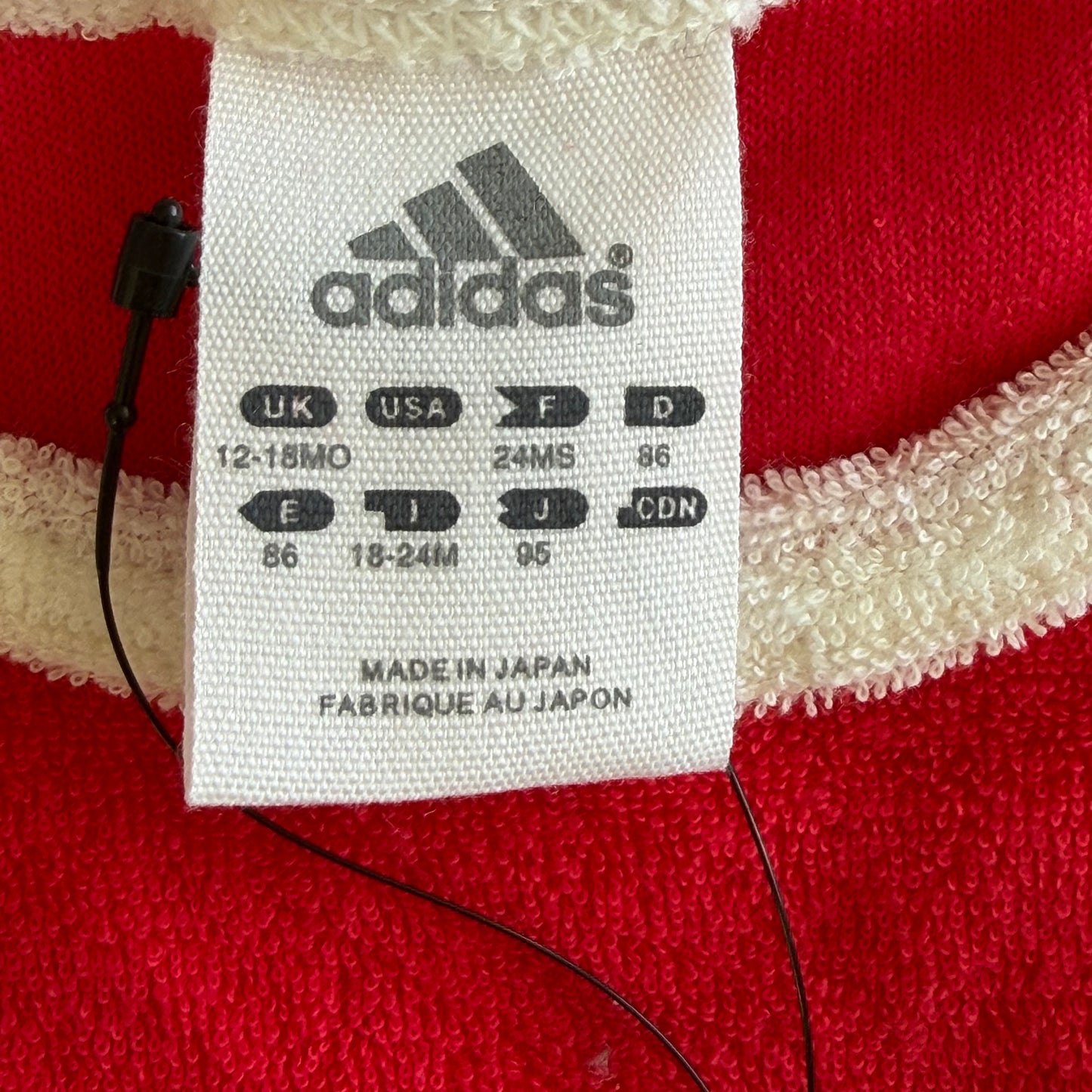 Y2K Dead Stock Adidas Three Stripe Towel Tank - XXS/XS