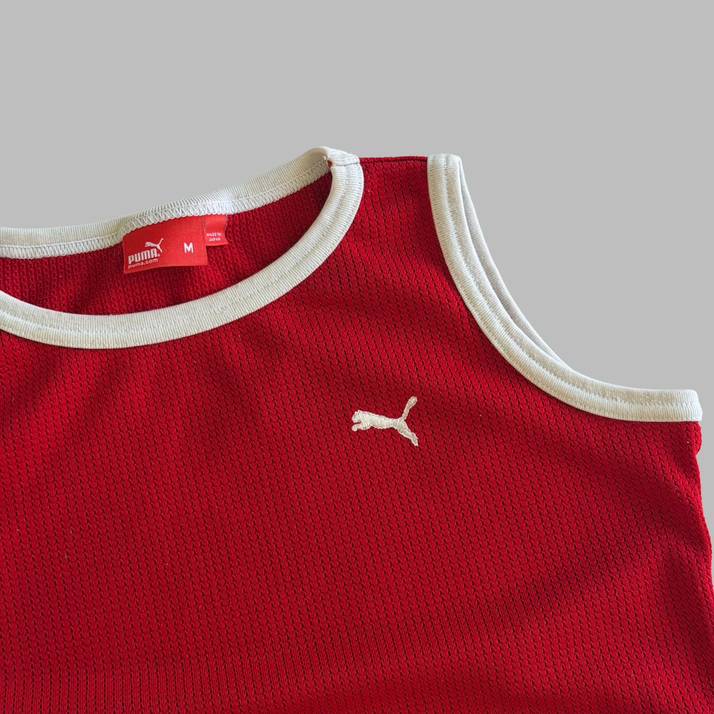 Y2K Puma Lightweight Activewear Tank - S/M