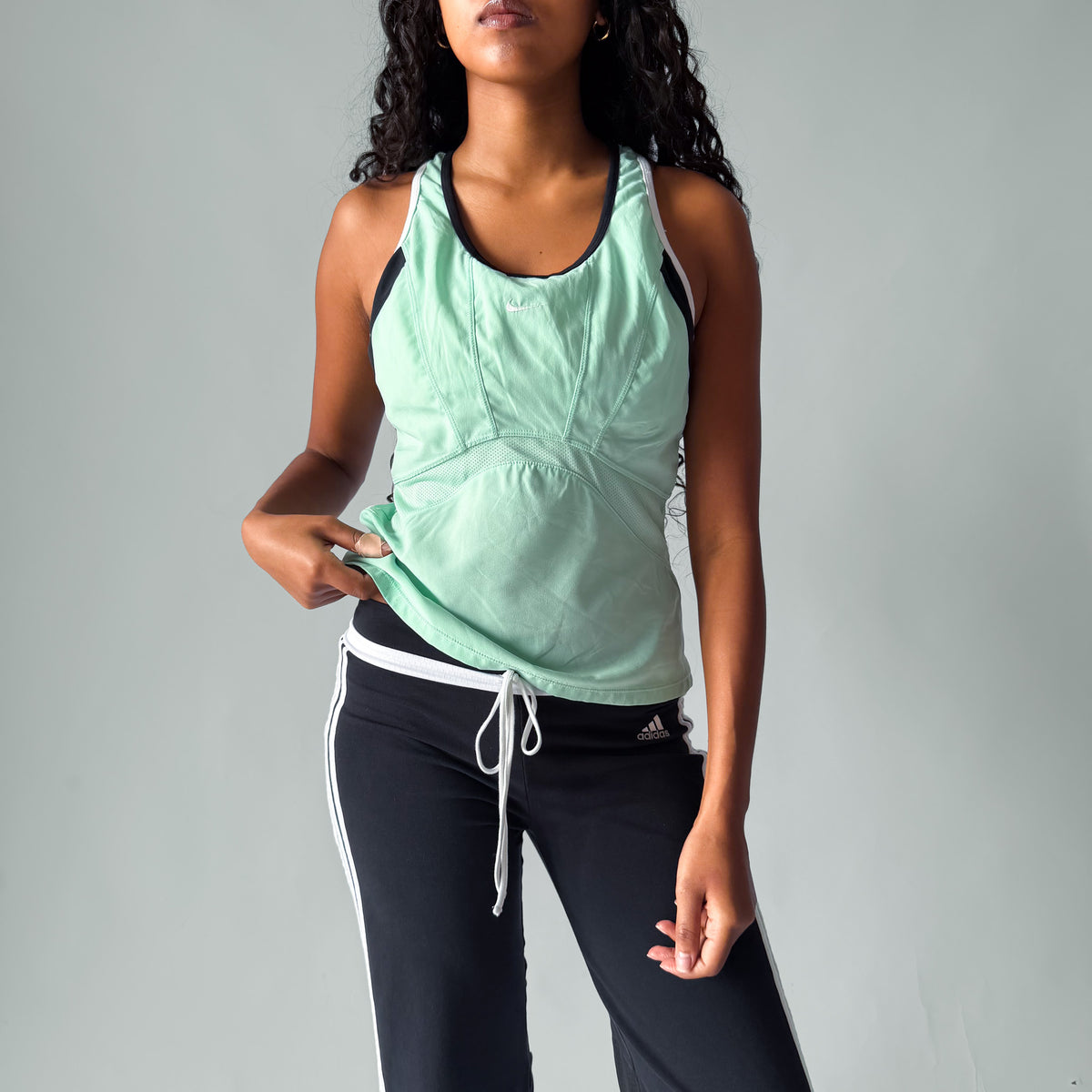 Y2K Nike Lightweight Racerback Activewear Top - M