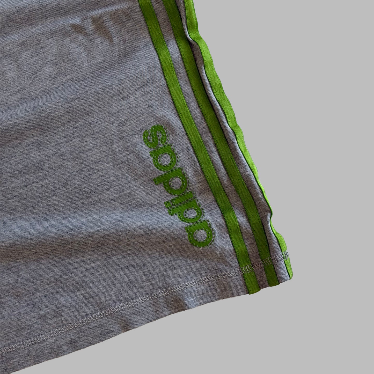 Y2K Adidas Three Stripe Activewear Tank - M/L