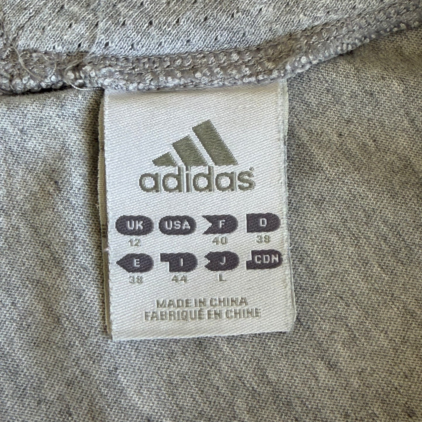 Y2K Adidas Three Stripe Activewear Tank - M/L