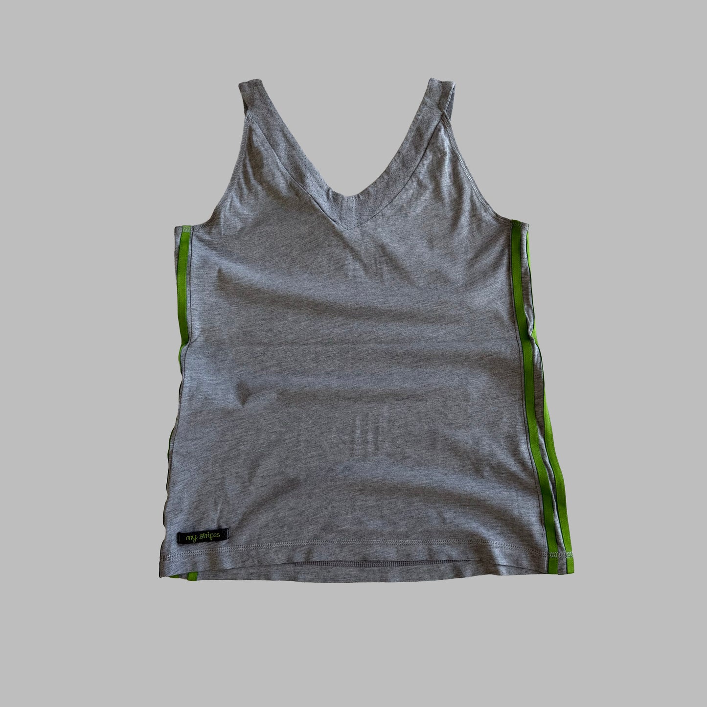 Y2K Adidas Three Stripe Activewear Tank - M/L