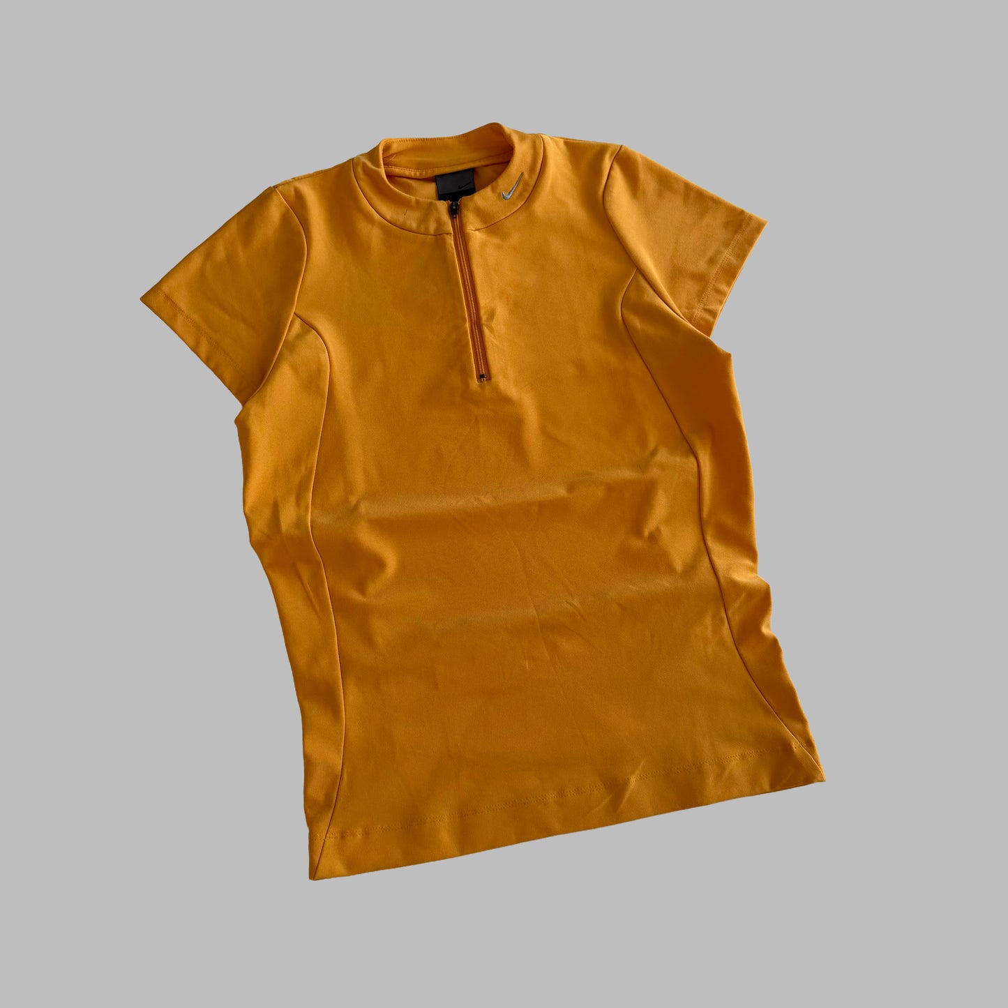 Y2K Nike Quarter Zip Activewear Top - M