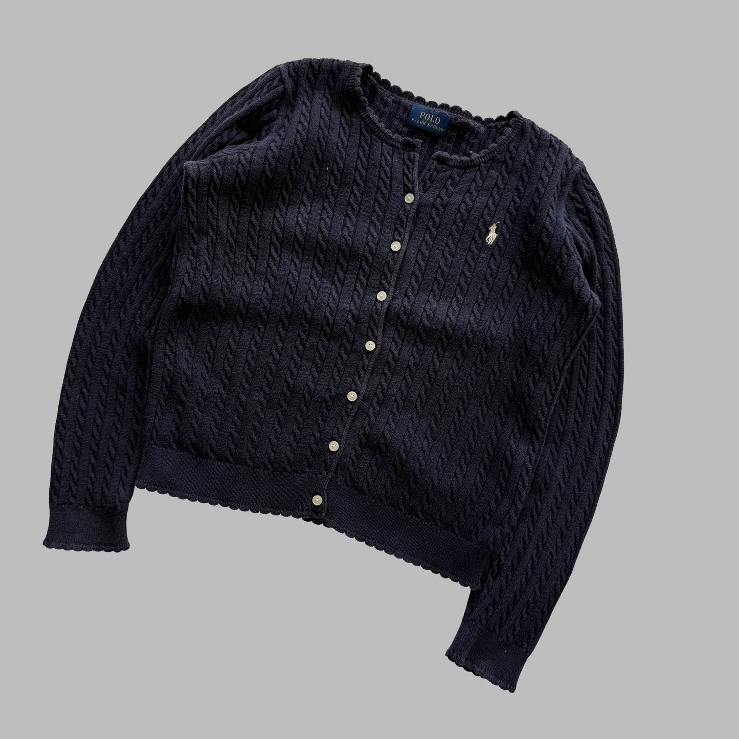 Polo Ralph Lauren Cable Knit Cardigan - L