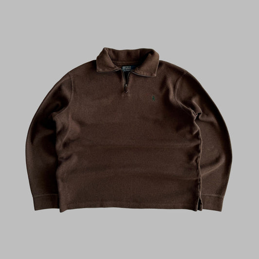 90s Polo Ralph Lauren Quarter Zip - L
