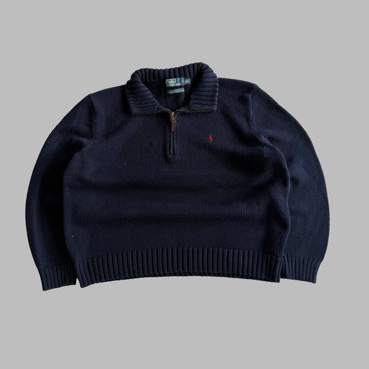 90s Polo Ralph Lauren Quarter Zip - XXL