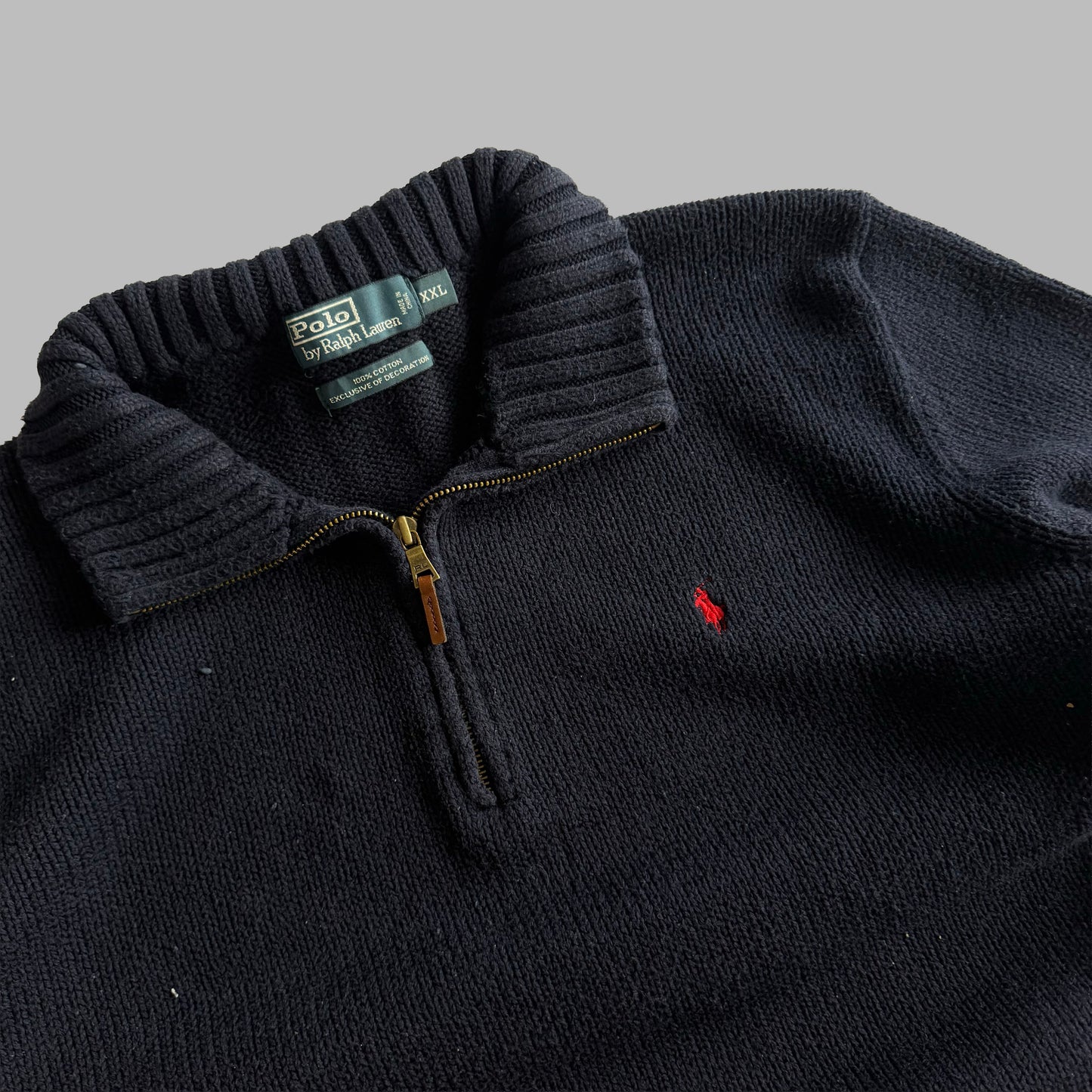90s Polo Ralph Lauren Quarter Zip - XXL