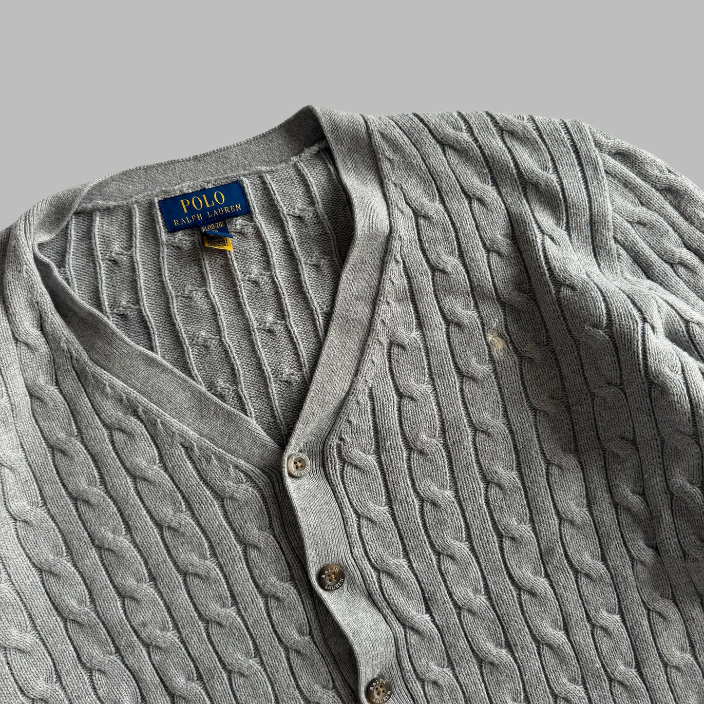 Polo Ralph Lauren Cable Knit Cardigan - XL