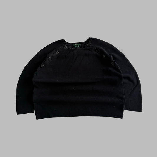 Y2K Polo Ralph Lauren Heavy Knit - L