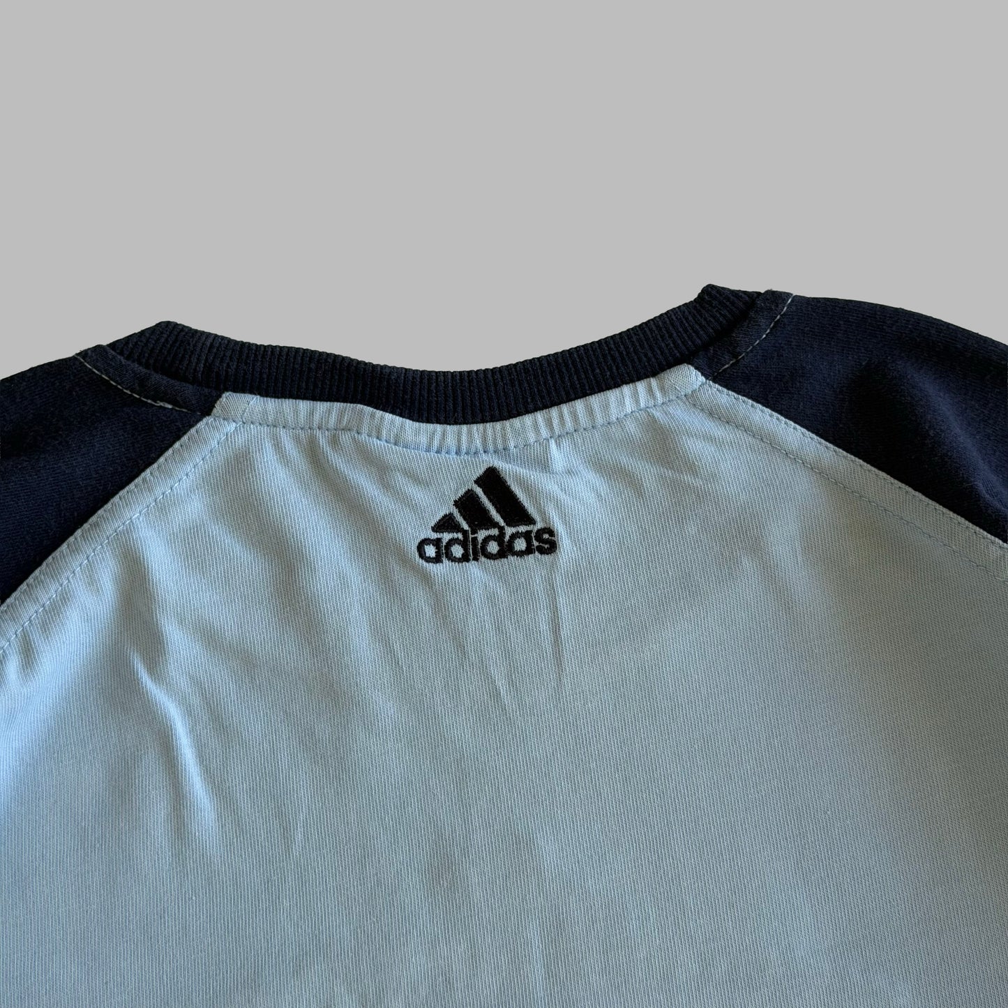 Y2K Adidas Raglan Long sleeve - S