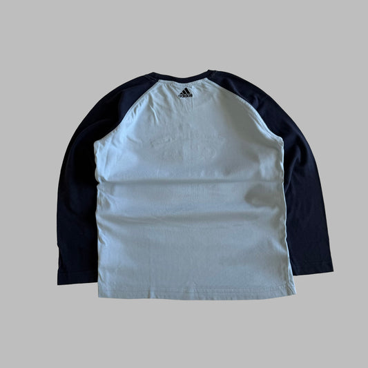 Y2K Adidas Raglan Long sleeve - S