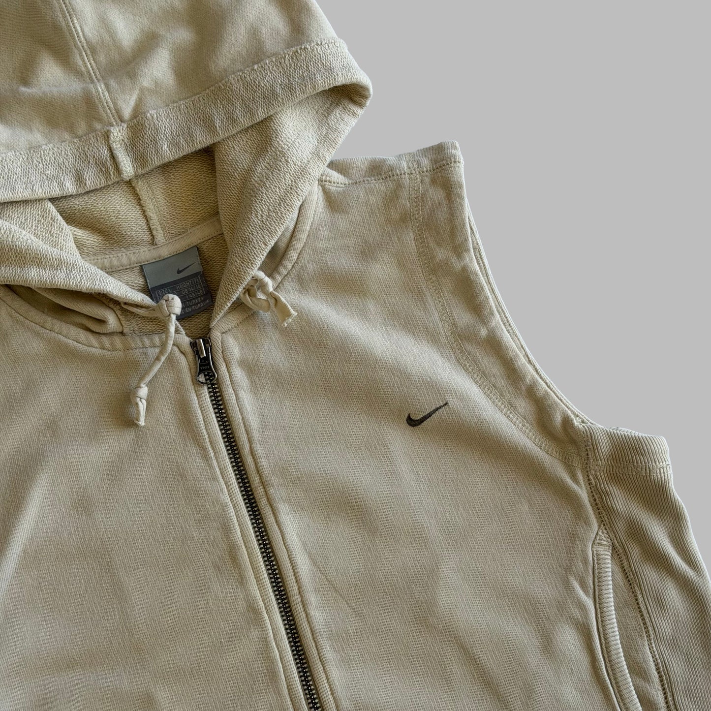 Y2K Nike Hooded Vest - L