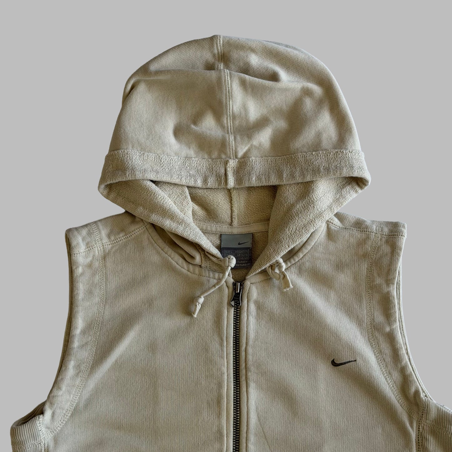 Y2K Nike Hooded Vest - L