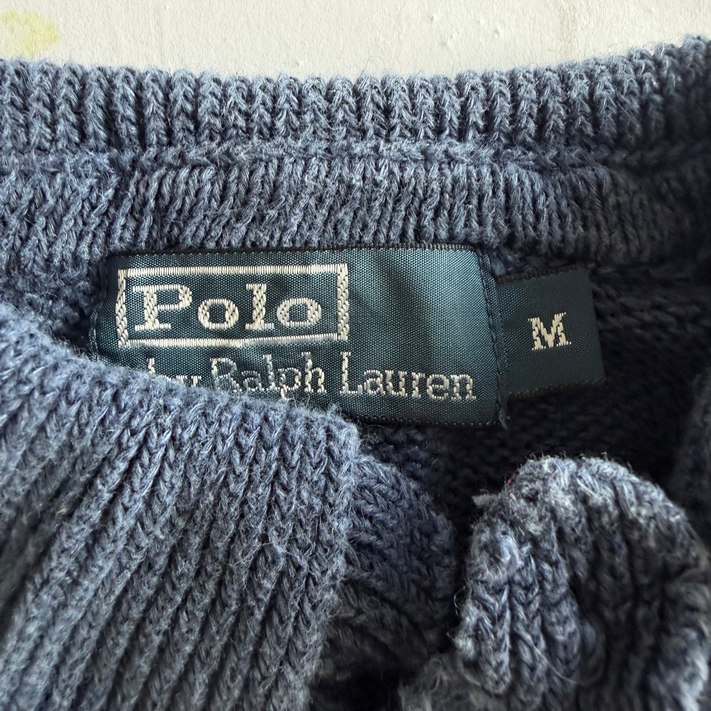90s Polo Ralph Lauren Lightweight Henley Knit - M