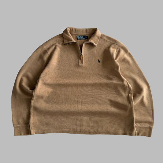 90s Polo Ralph Lauren Boxy Quarter Zip - L