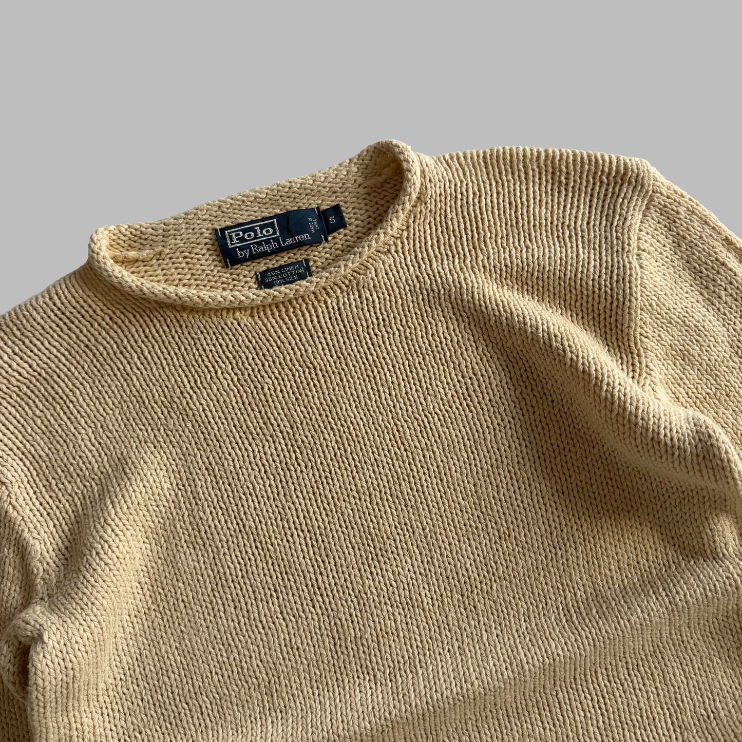 90s Polo Ralph Lauren Heavy Knit - S