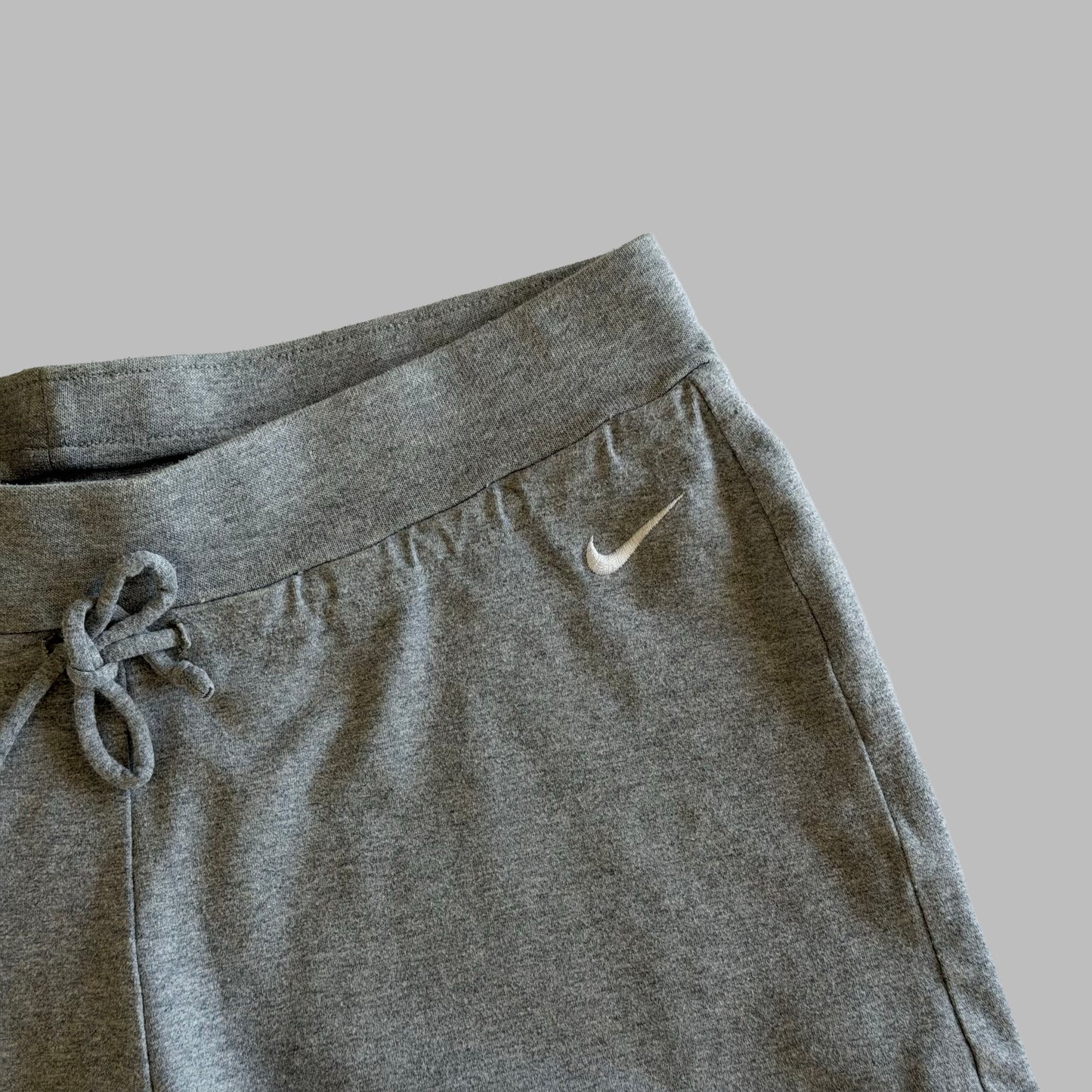 Y2K Nike Classic Swoosh Cotton Mini Shorts - M