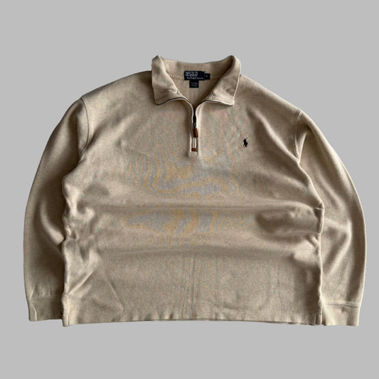 90s Polo Ralph Lauren Boxy Quarter Zip - XL