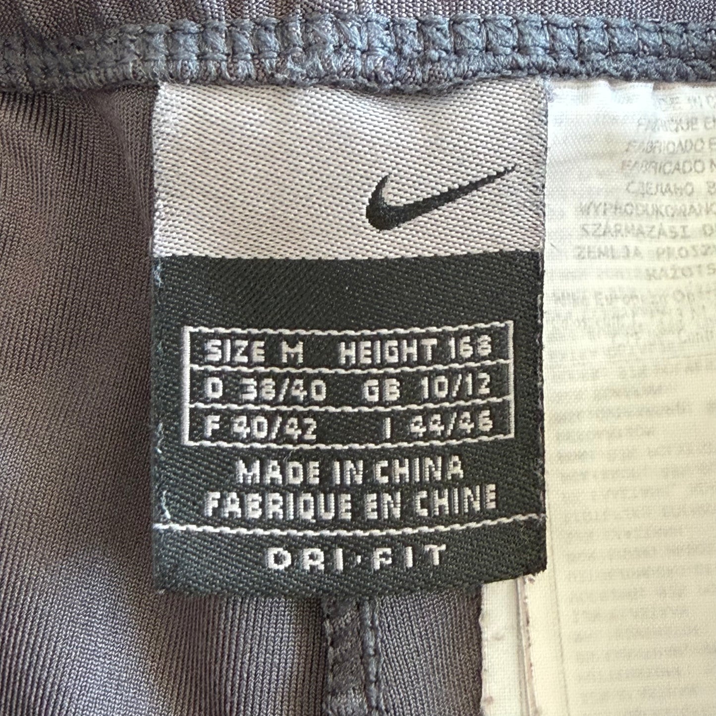 Y2K Nike Panelled Biker Shorts - S