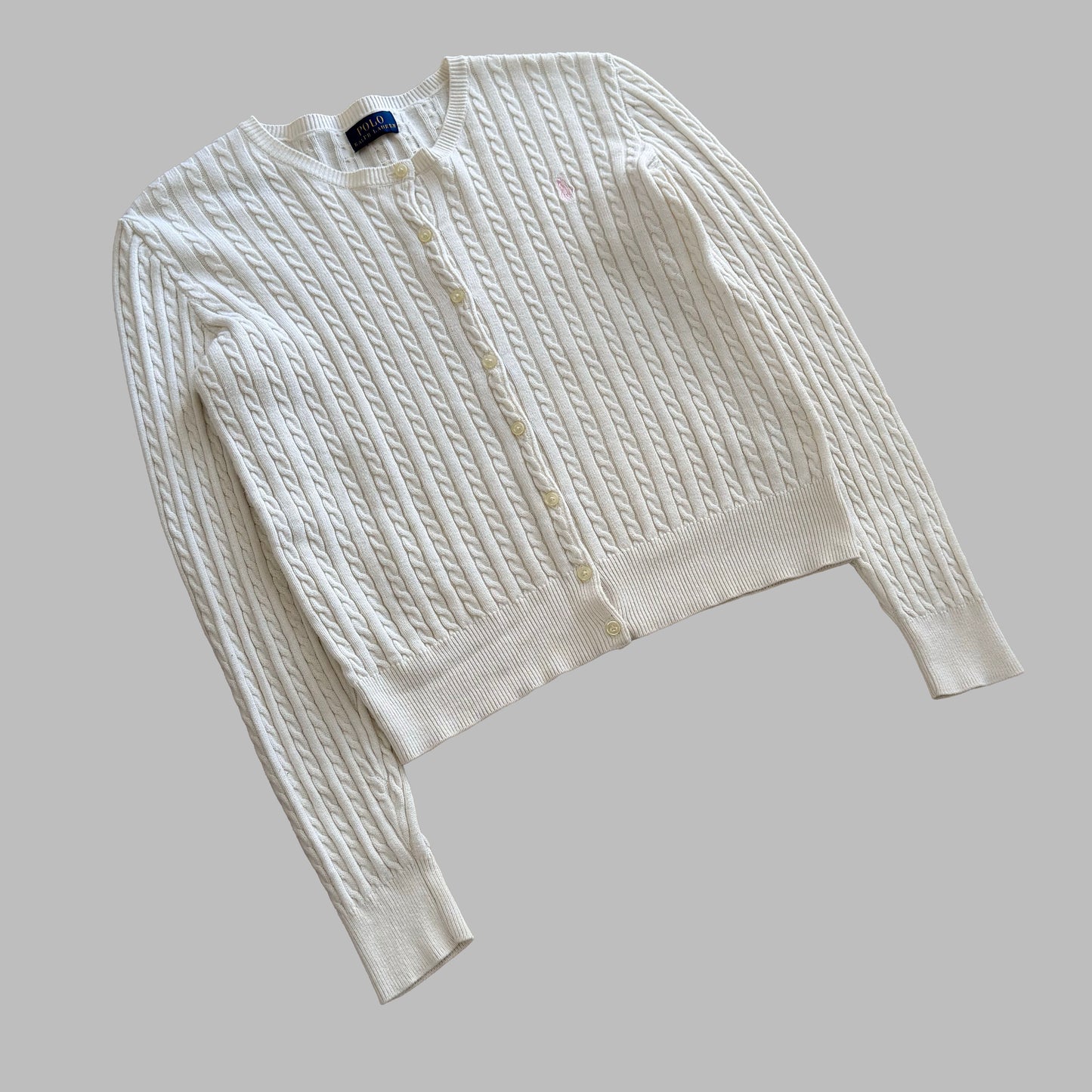 Polo Ralph Lauren Cable Knit Cardigan - M