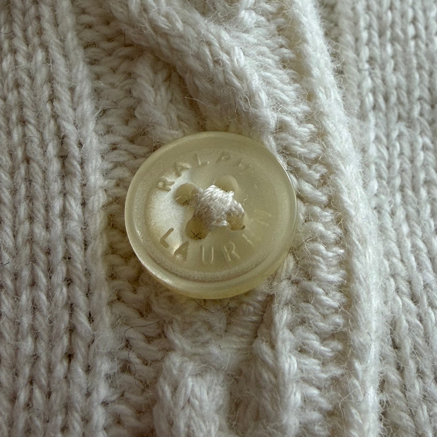 Polo Ralph Lauren Cable Knit Cardigan - M