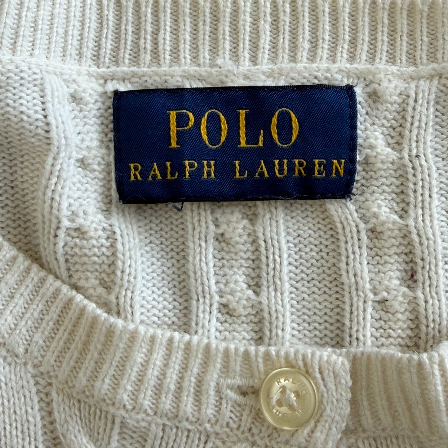Polo Ralph Lauren Cable Knit Cardigan - M
