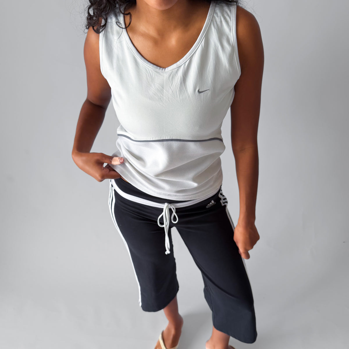 Y2K Nike Synched Activewear Tank - L