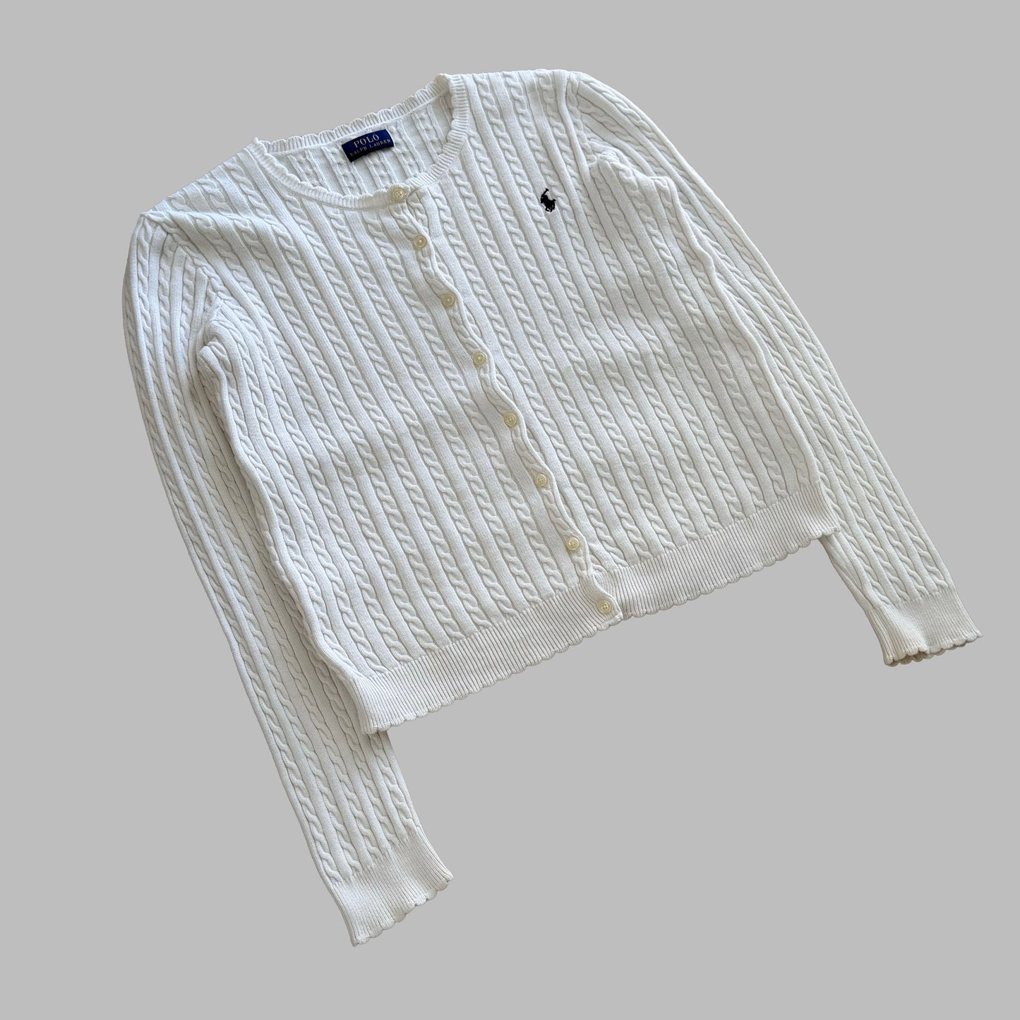 Polo Ralph Lauren Cable Knit Cardigan - M
