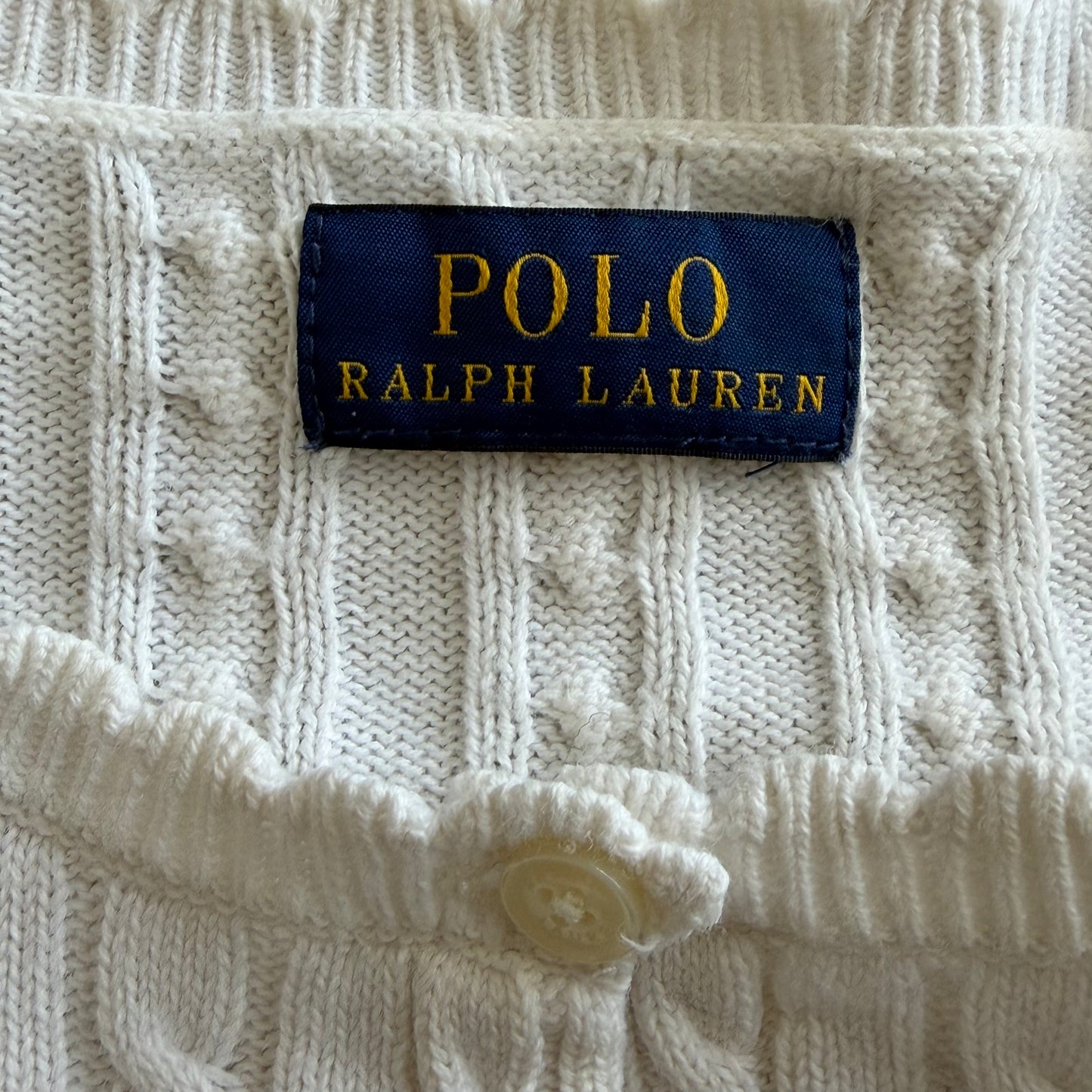 Polo Ralph Lauren Cable Knit Cardigan - M