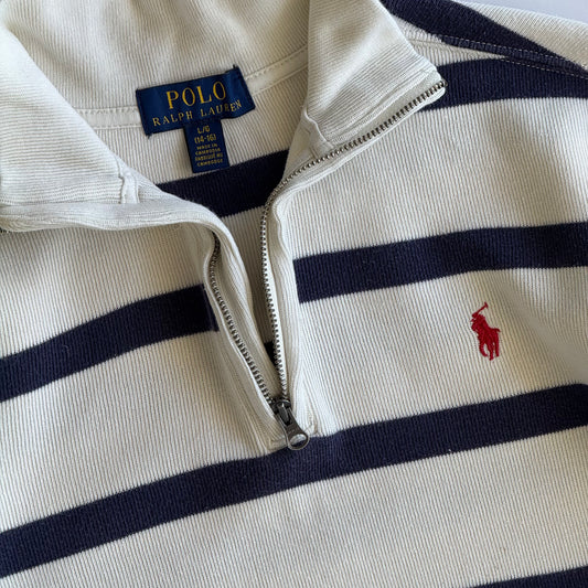Ralph Lauren Striped Quarter Zip - XS