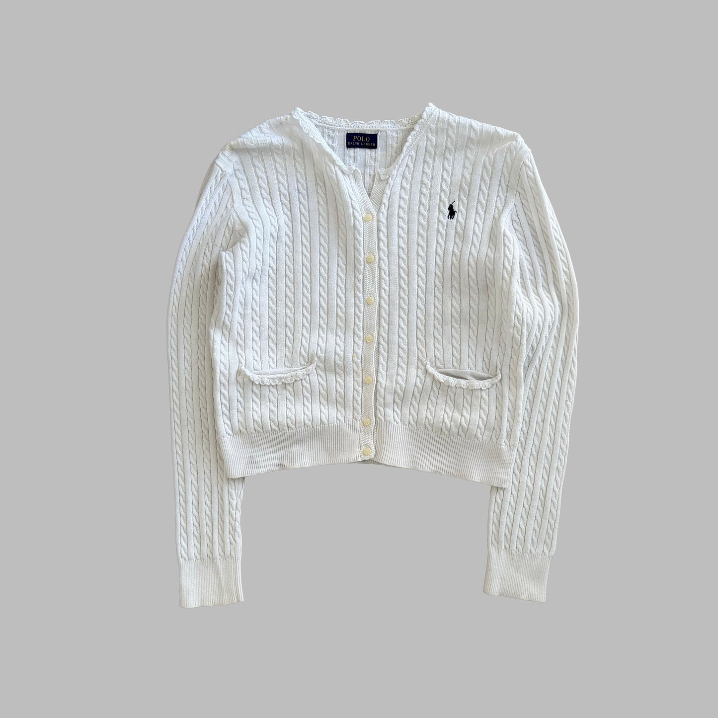 Polo Ralph Lauren Cable Knit Cardigan - M