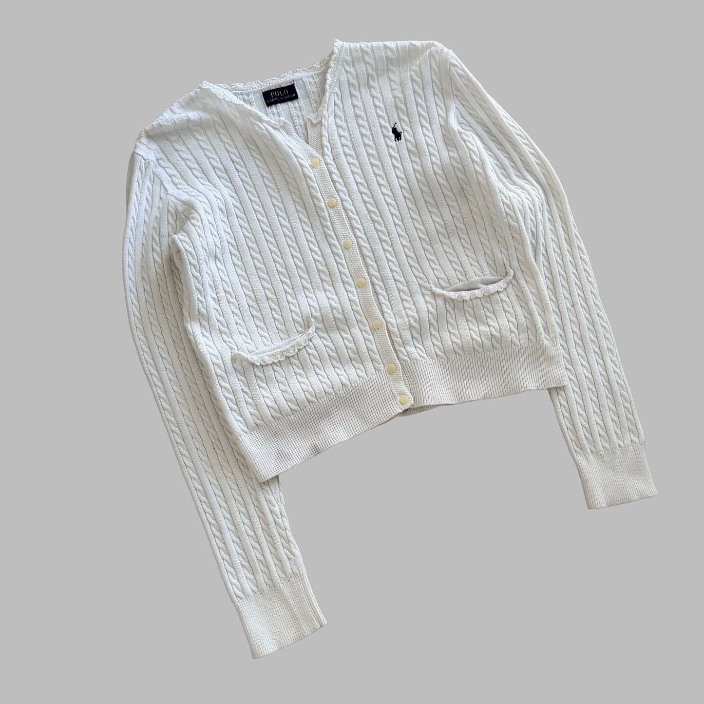 Polo Ralph Lauren Cable Knit Cardigan - M