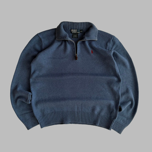 90s Polo Ralph Lauren Heavyweight Quarter Zip - S