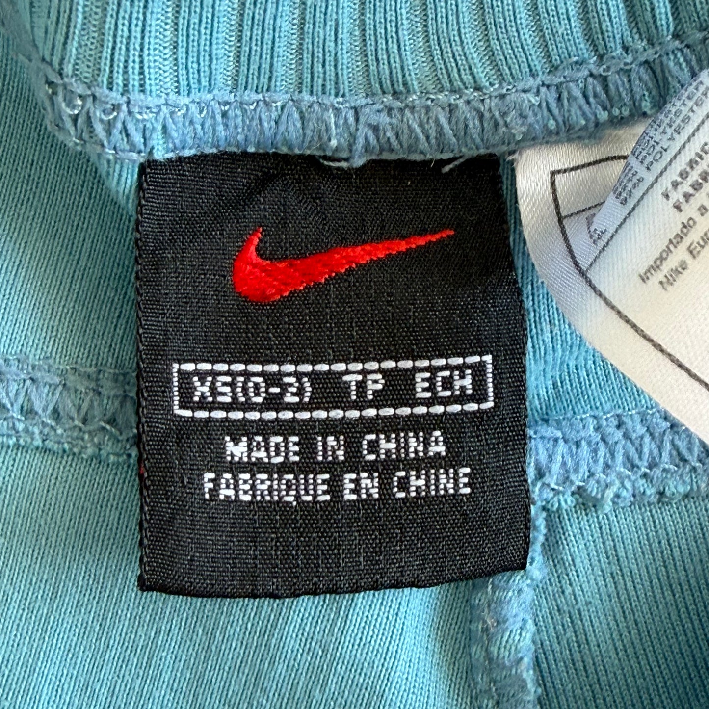 90s Nike Ribbed Mini Shorts - XS