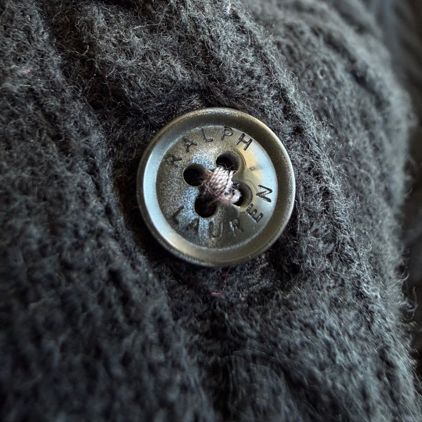 Ralph Lauren Cable Knit Cardigan - M