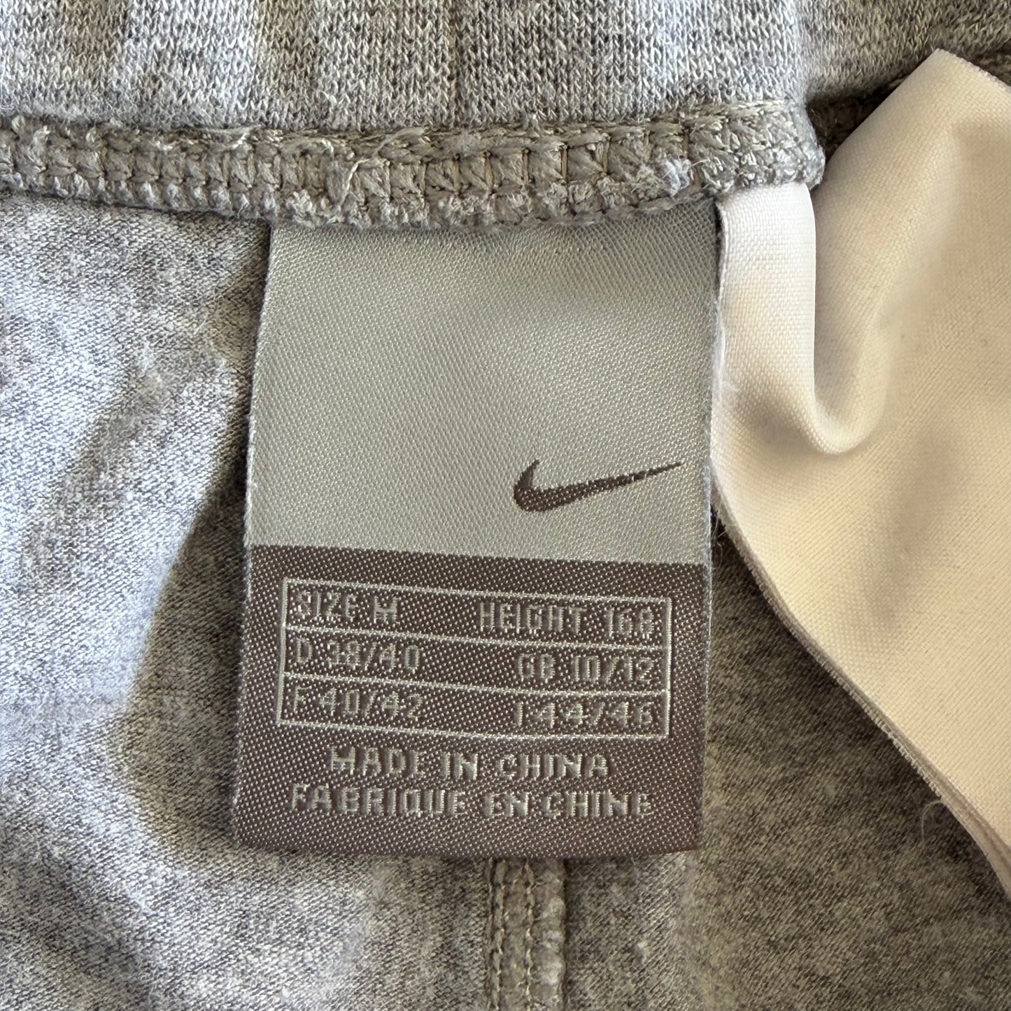 Y2K Nike Classic Swoosh Cotton Mini Shorts - M
