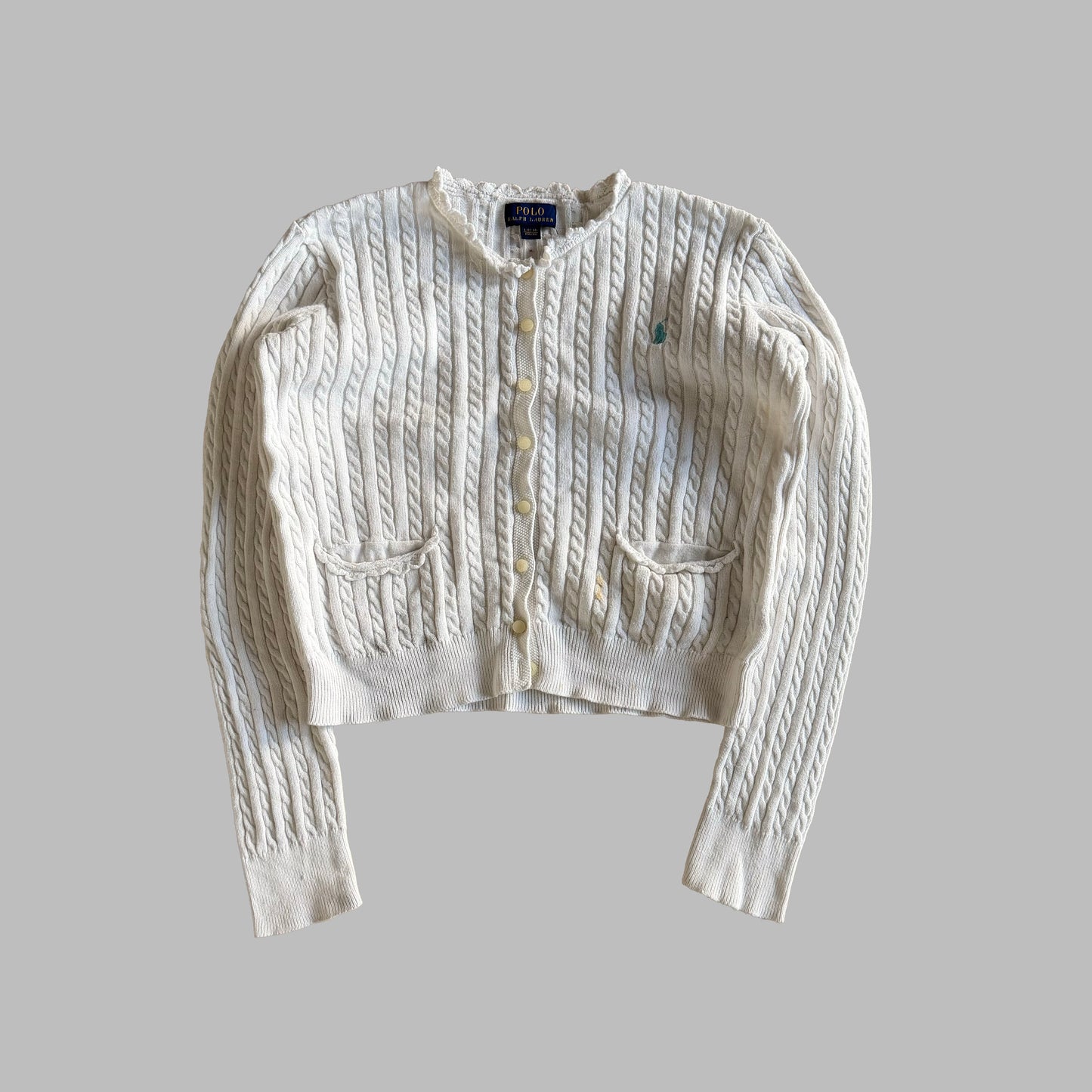 Polo Ralph Lauren Cable Knit Cardigan - XS