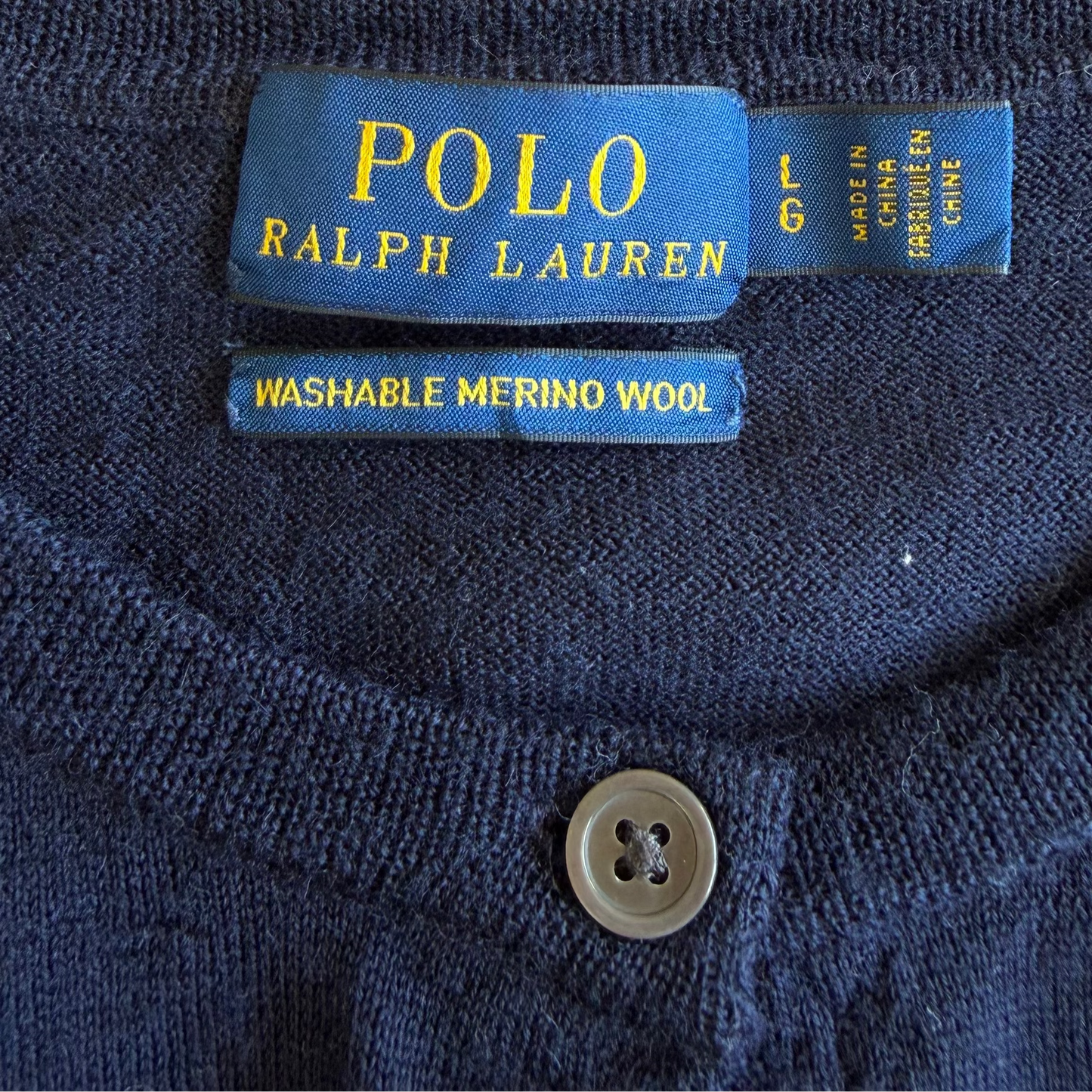 Polo Ralph Lauren Lightweight Cardigan - L