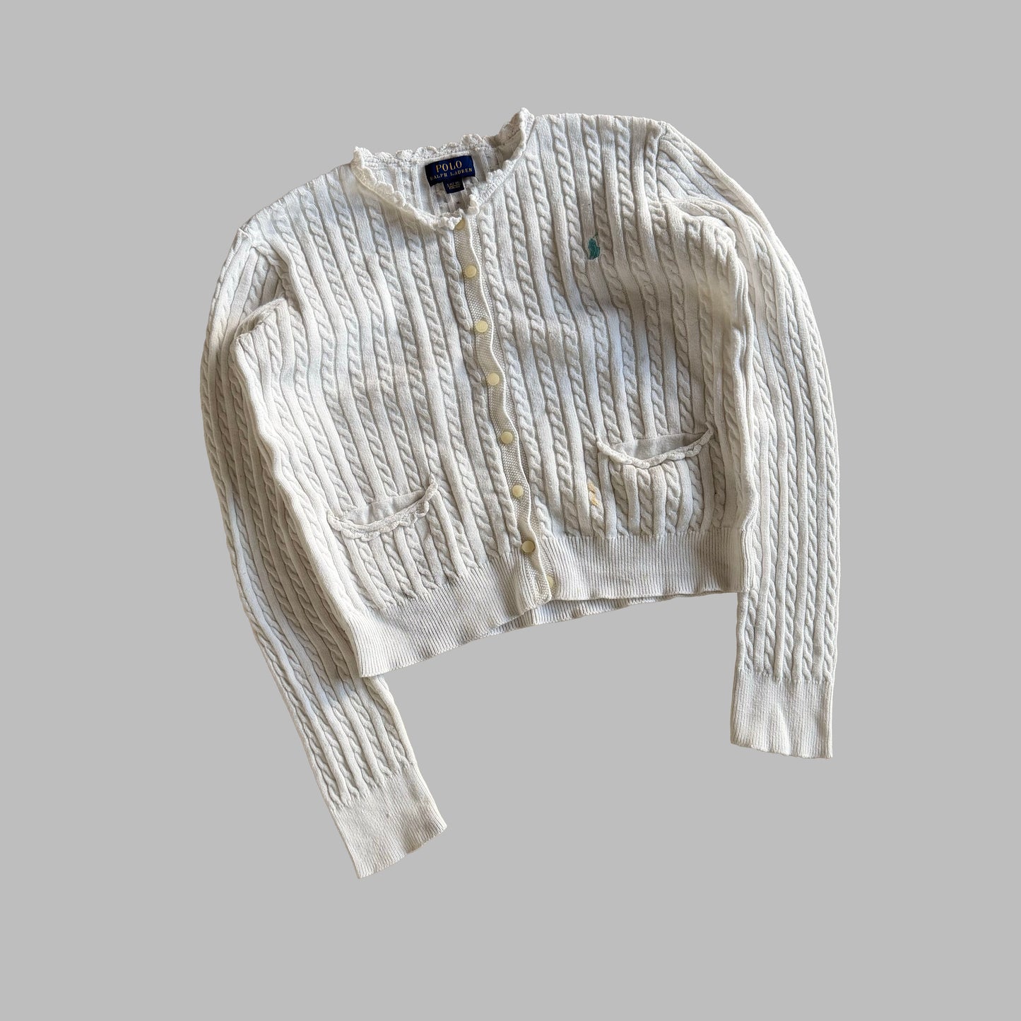 Polo Ralph Lauren Cable Knit Cardigan - XS