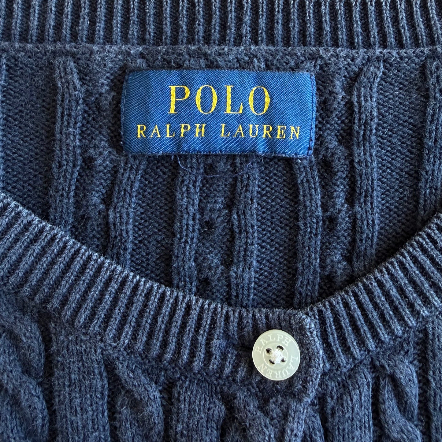 Ralph Lauren Cable Knit Cardigan - XXS