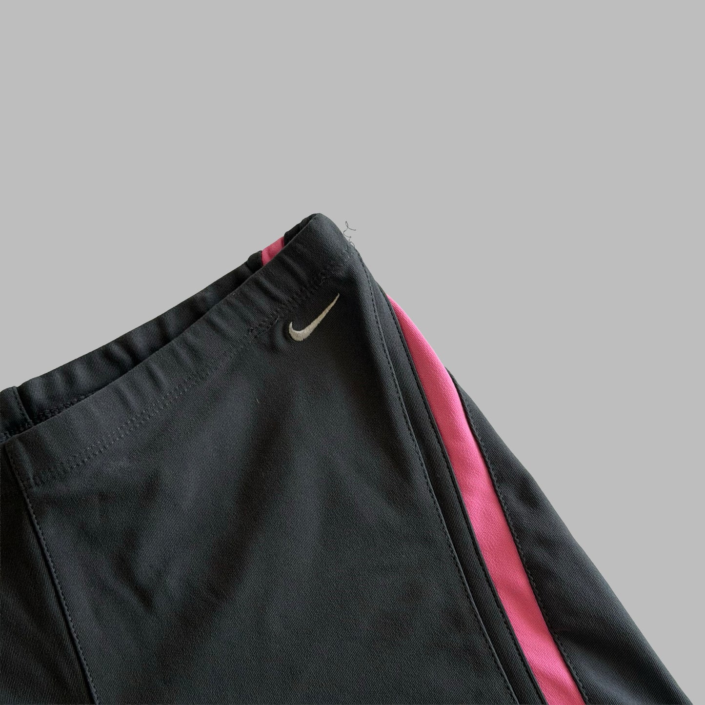 Y2K Nike Panelled Biker Shorts - XS
