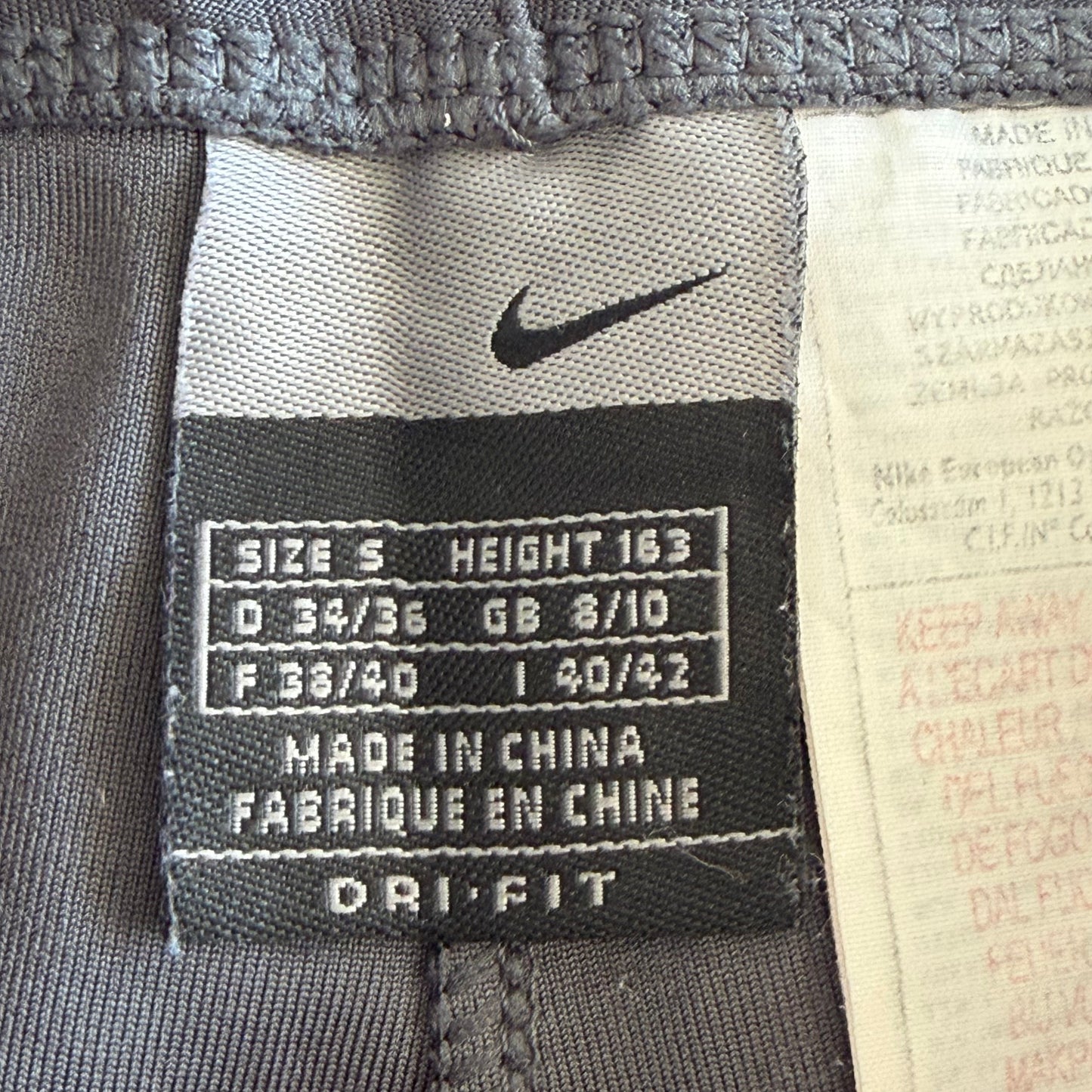 Y2K Nike Panelled Biker Shorts - XS