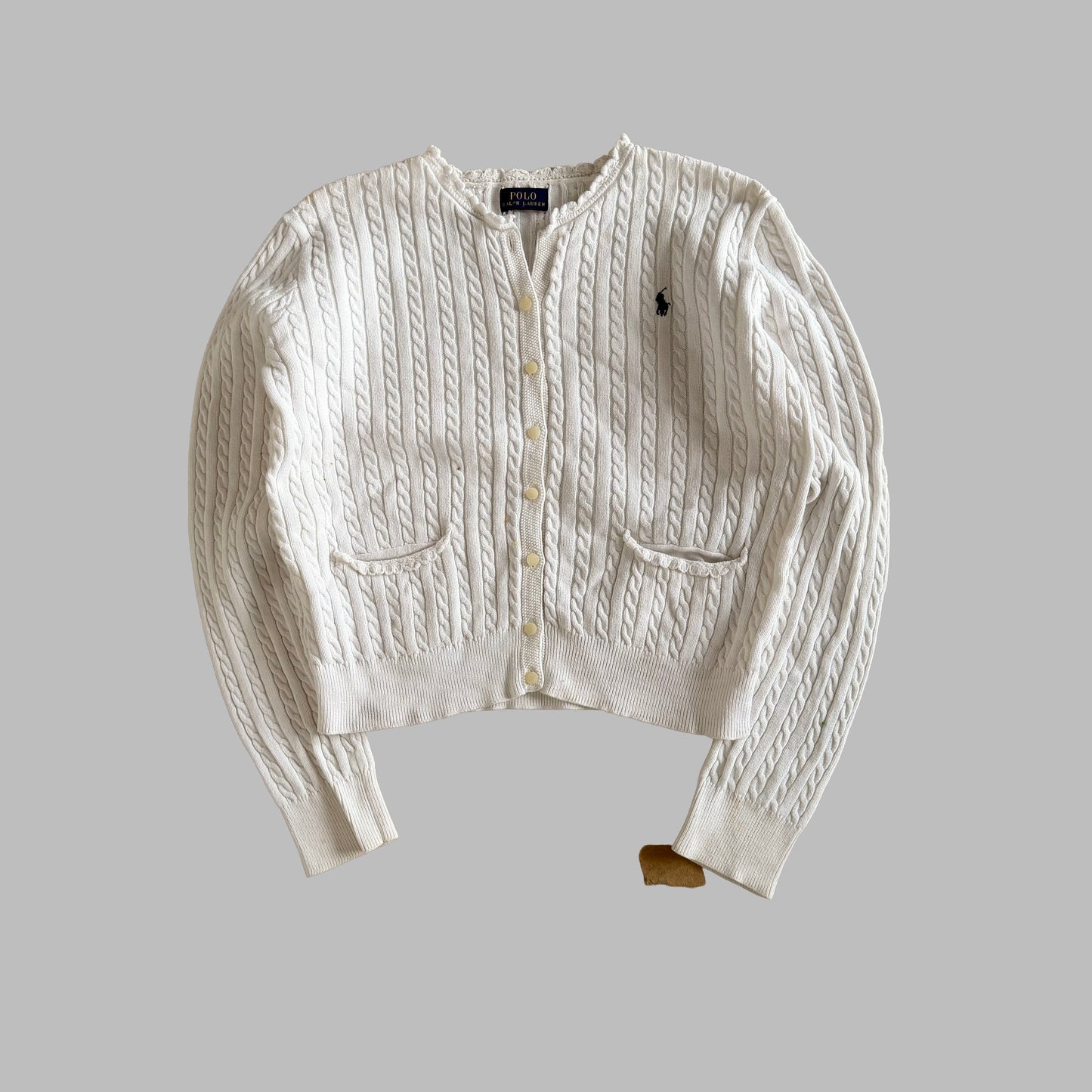 Polo Ralph Lauren Cable Knit Cardigan - M
