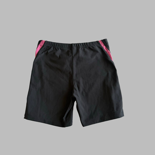 Y2K Nike Panelled Biker Shorts - XS
