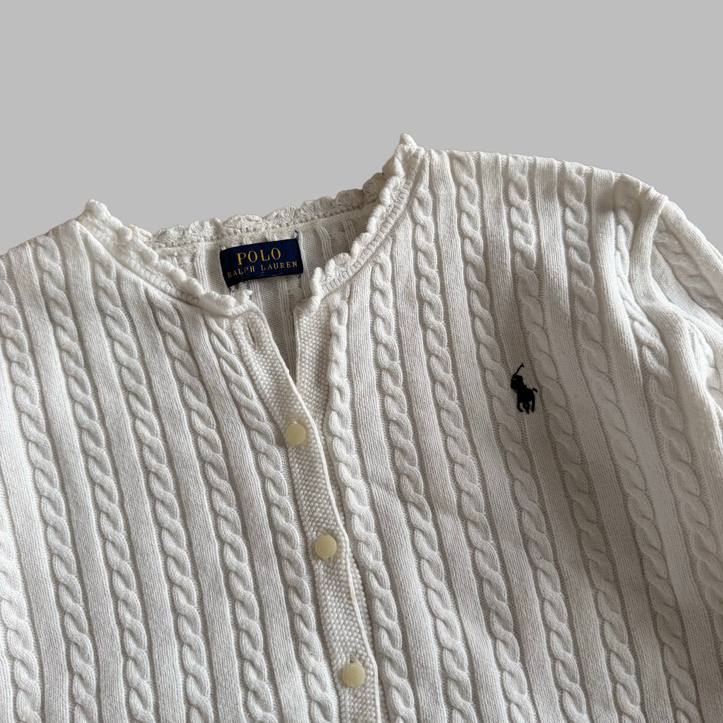 Polo Ralph Lauren Cable Knit Cardigan - M