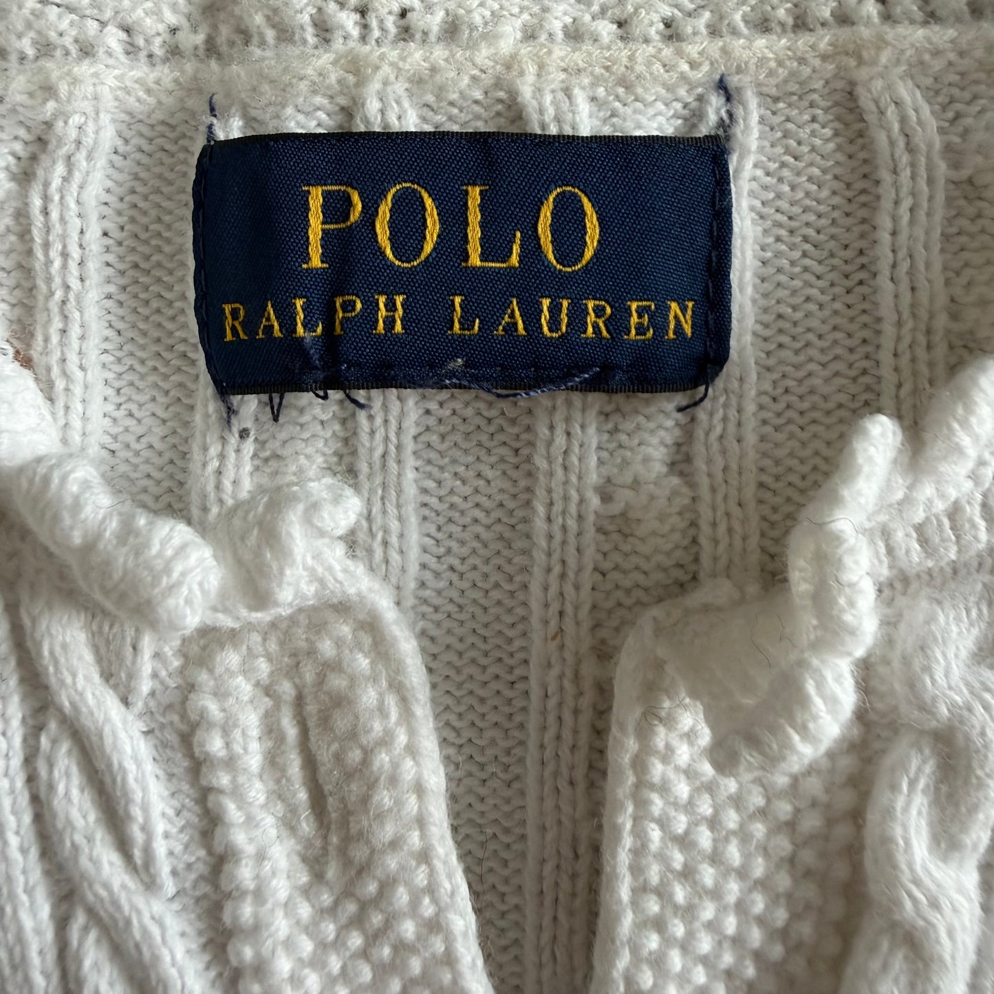 Polo Ralph Lauren Cable Knit Cardigan - M