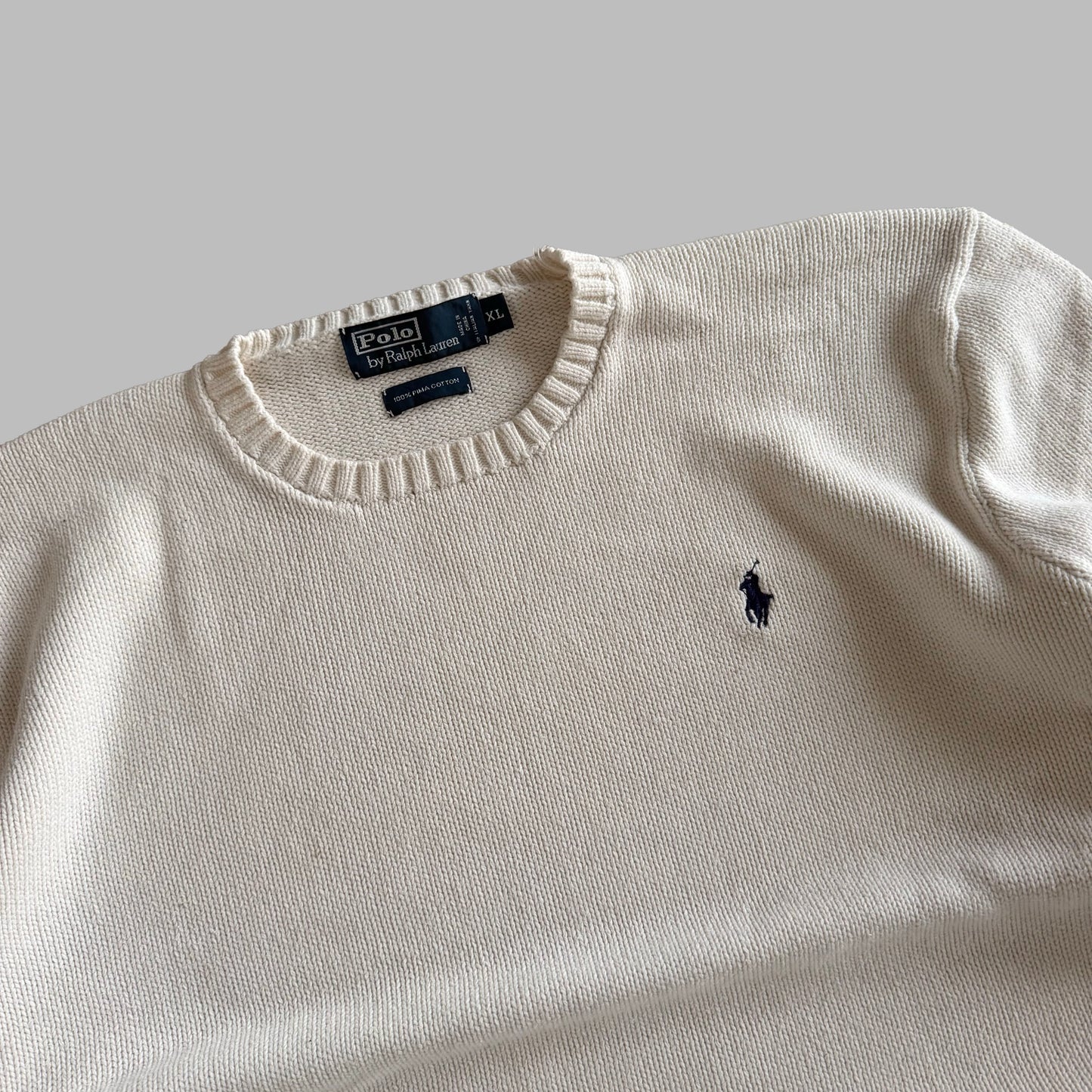 90s Polo Ralph Lauren Heavy Knit - XL