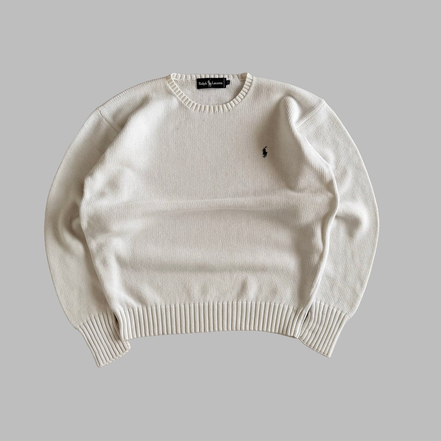 90s Polo Ralph Lauren Heavy Knit - M