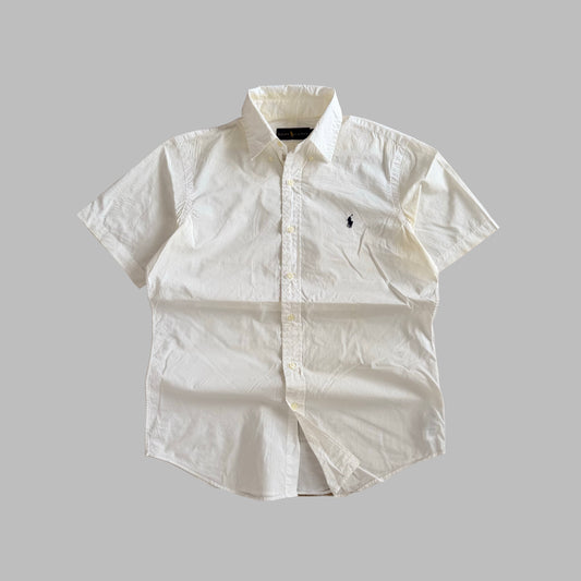 Y2K Polo Ralph Lauren Cotton  Button Up Shirt - S